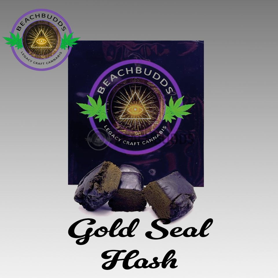 Gold Seal Hash – Beach Budds